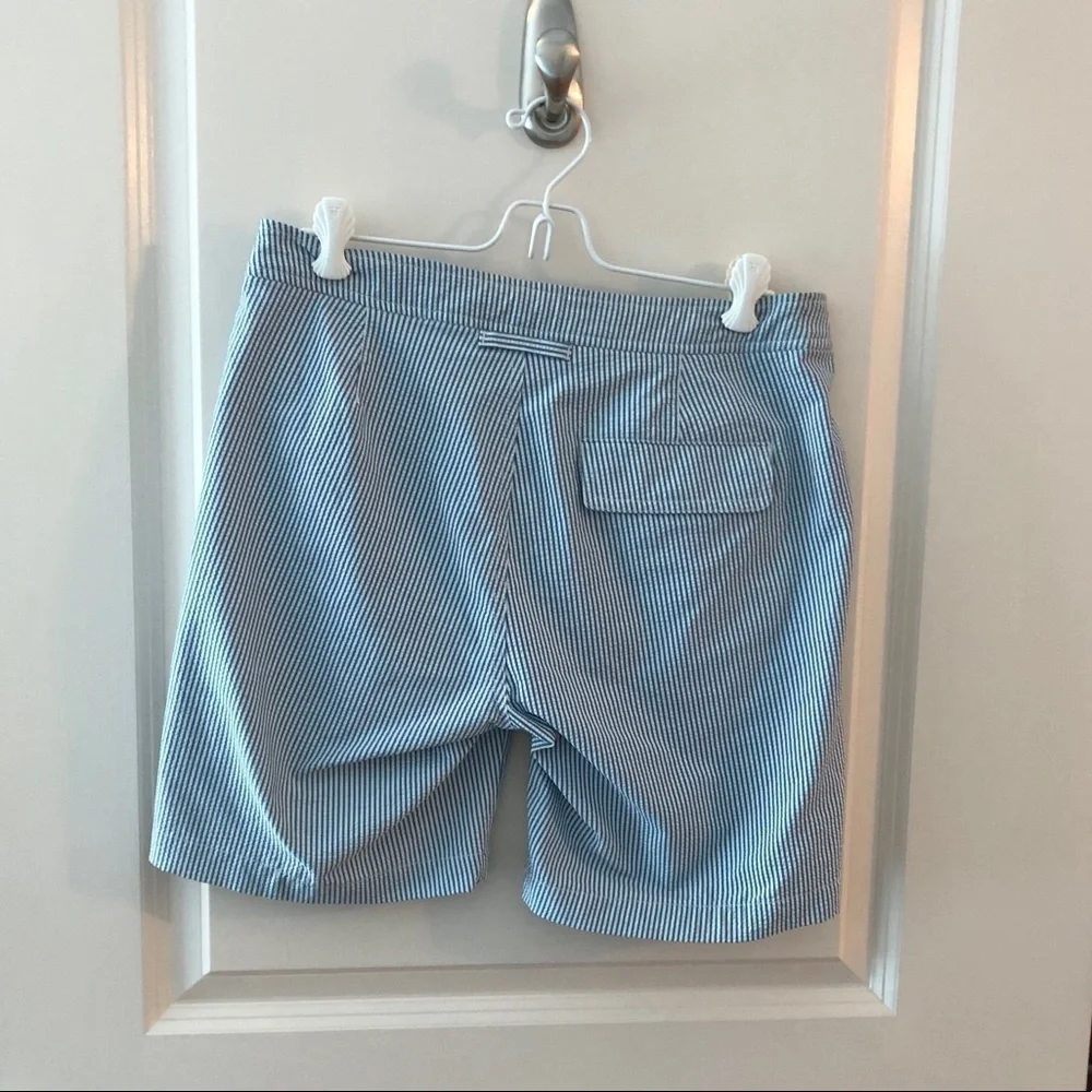 Onia Striped Calder Swim Trunk